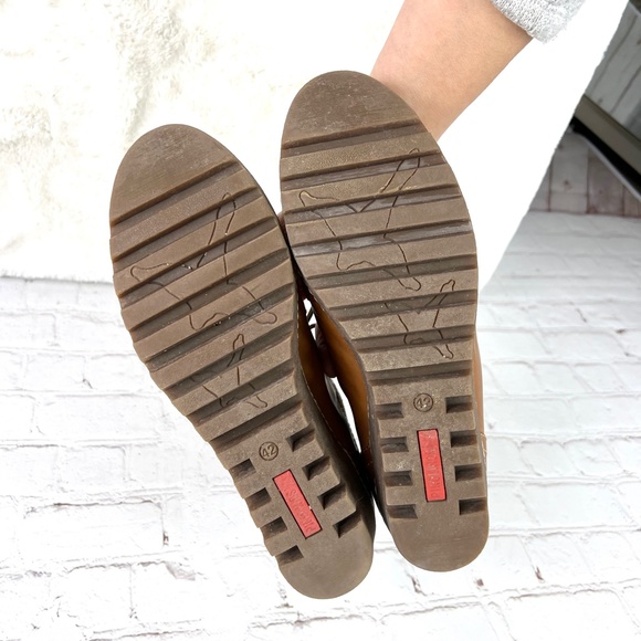 🚫SOLD! •Like New |•PIKOLINOS•| Lace Up Ankle Boots In Brandy - Picture 11 of 15